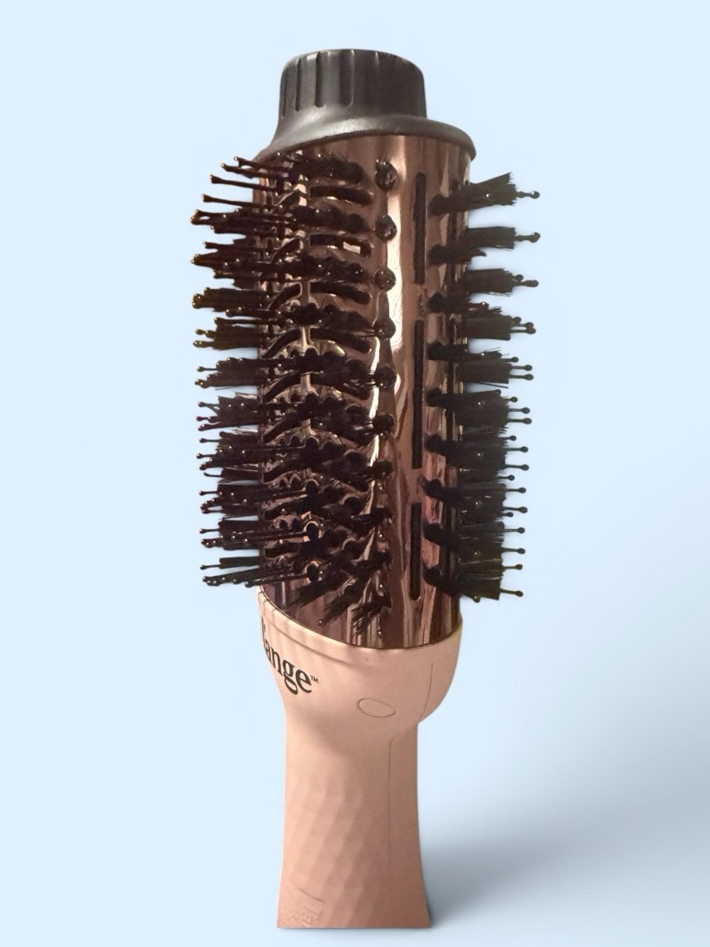 L’ange Le Volume 75mm Titanium Blow Dryer Brush Brand NEW in Blush Pink - Picture 3 of 5